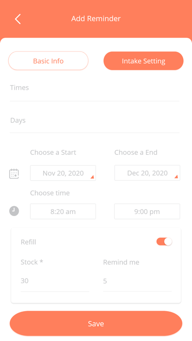 MedTrack : Medicines Reminder Screenshot