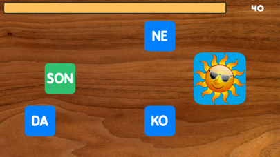 Schreiben mit Silben Screenshot