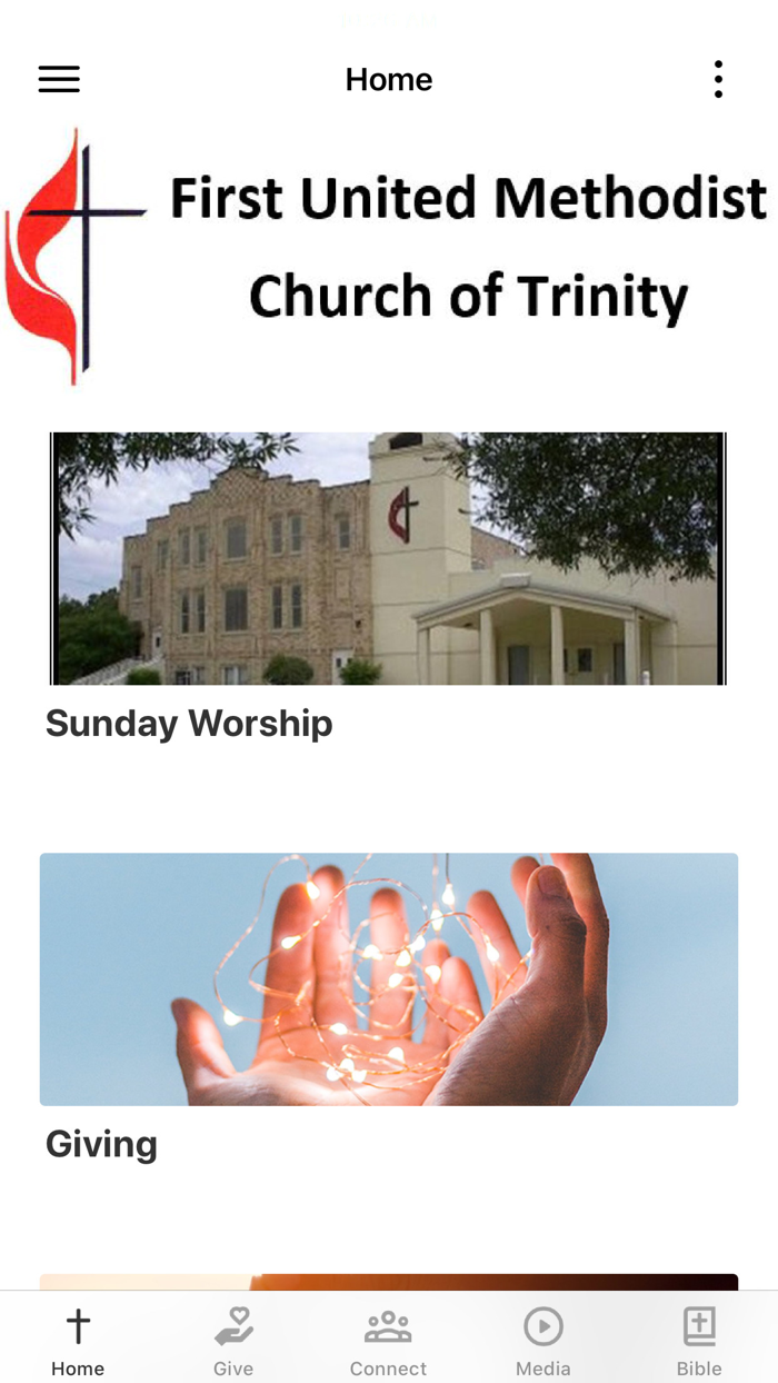 First UMC Trinity TX