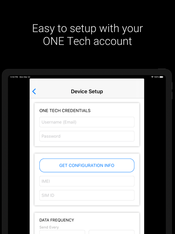 ONE Device iPad screenshot 2 - Developer Tools app