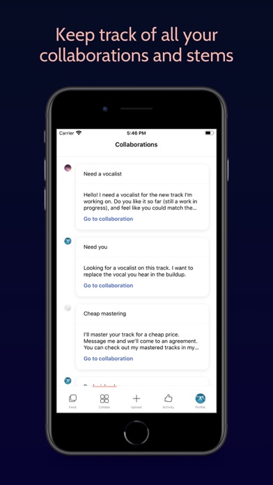 VERCE - Music collaboration screenshot 4