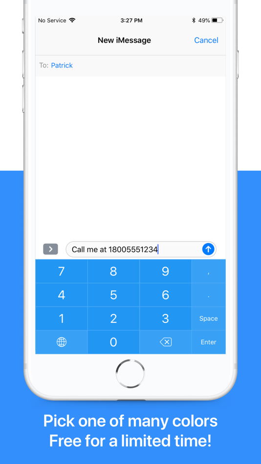 #1. NumPad: Your Number Keyboard (iOS) 由: More Voltage