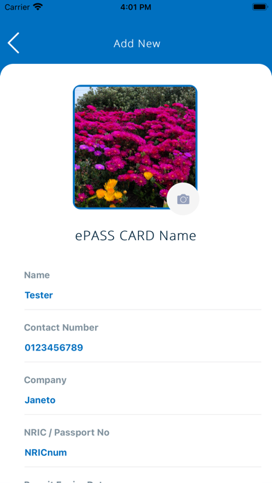 ePASS CARD Screenshot