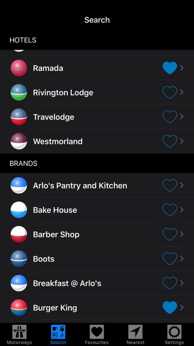 Motorway Services GB Screenshot