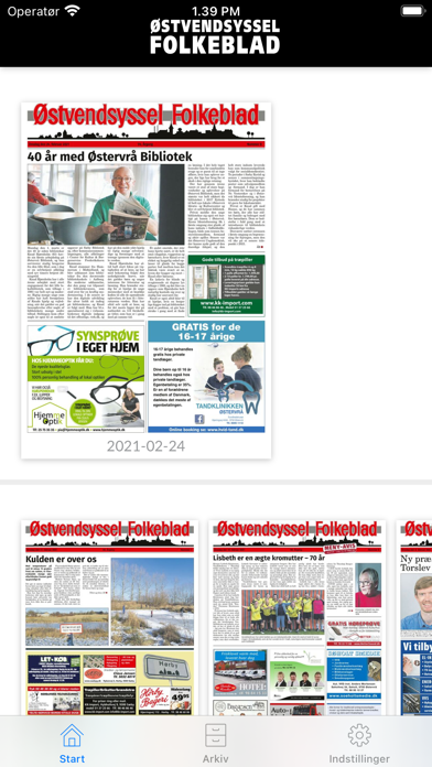 Østvendsyssel Folkeblad Screenshot