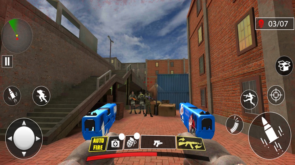 #1. Anti-Terrorist Commando 4v4 (iOS) By: Abdul Ghafoor