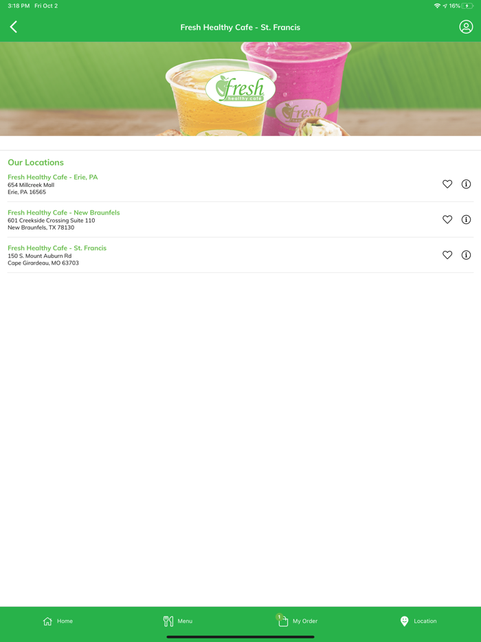 Fresh Healthy Cafe US