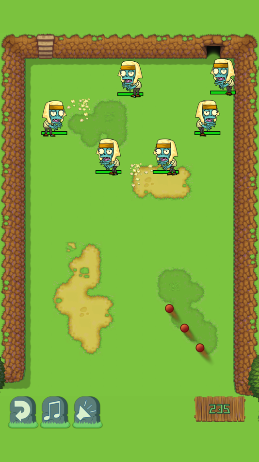 #7. Ballz vs Zombies, ballz game (iOS) 由: ZingMagic Limited