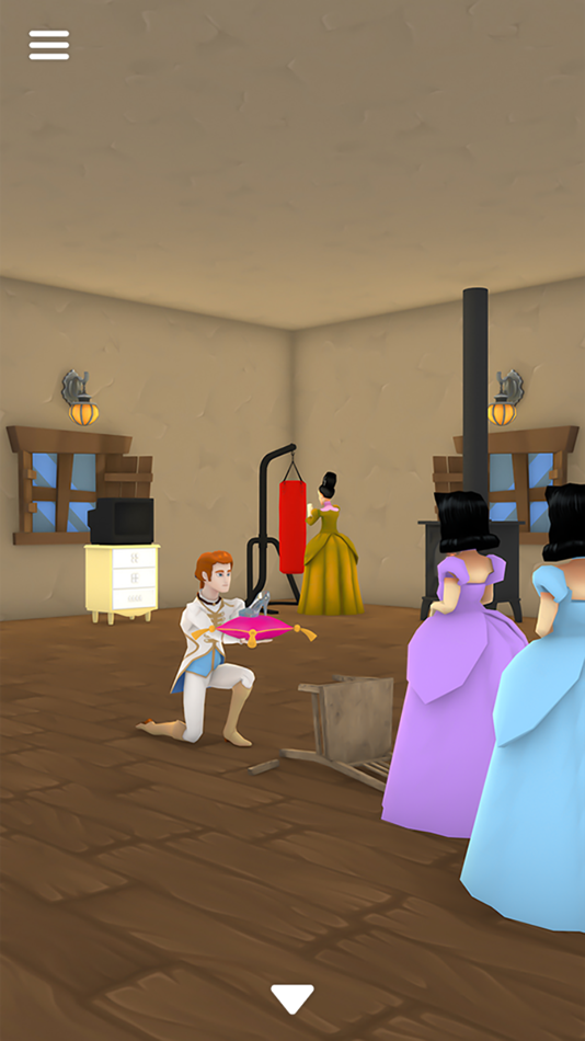#3. Escape Game: Cinderella (iOS) Podle: Jammsworks Inc.