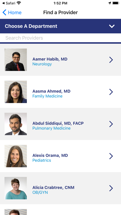 Christie Clinic Screenshot