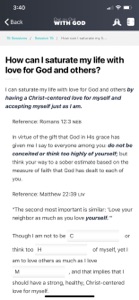 One on One with God screenshot #4 for iPhone