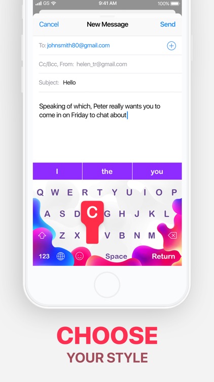 Color Keyboard - Themes, Fonts screenshot-3