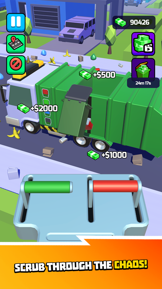 #4. Garbage Truck 3D!!! (iOS) 由: Tap2Jump