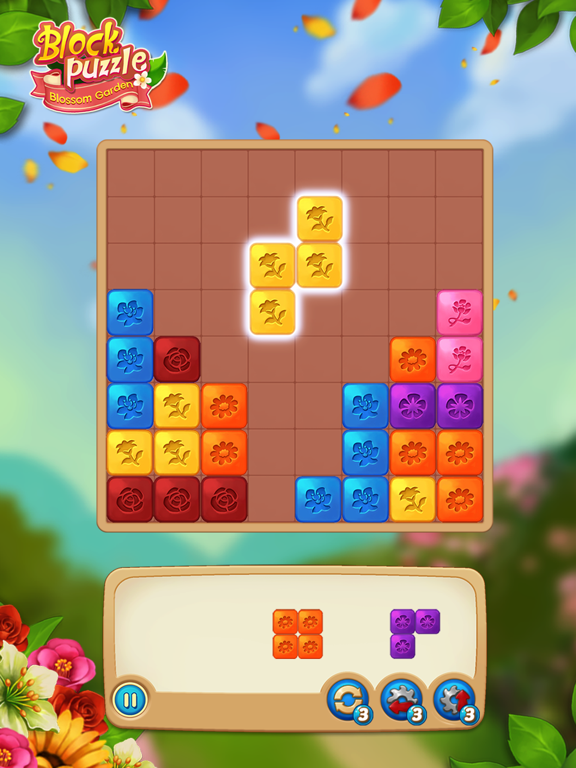 Screenshot #4 pour Block Puzzle: Blossom Garden