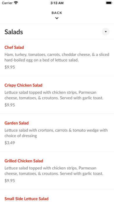 The Ranch Family Restaurant iPhone screenshot 3 - Food & Drink app