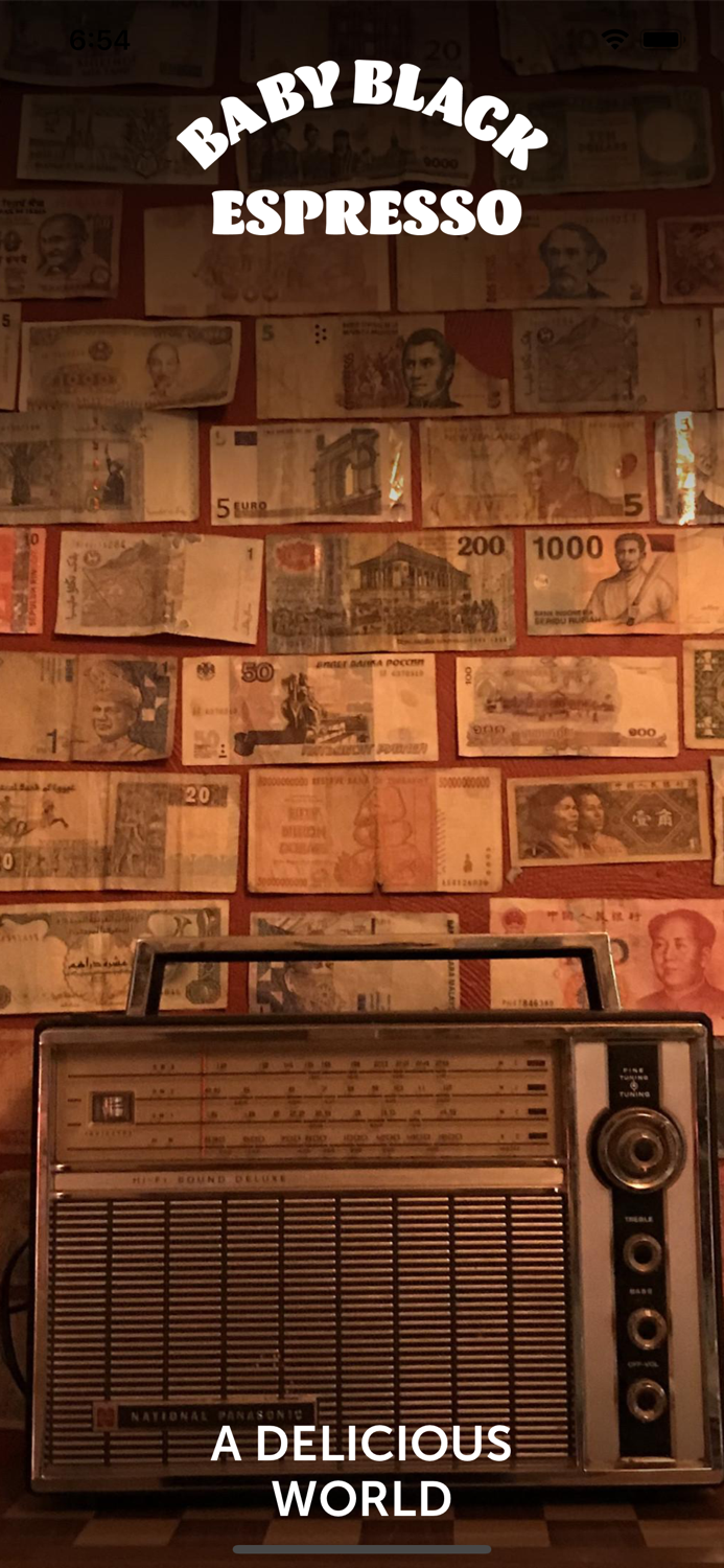 Baby Black Espresso Bar