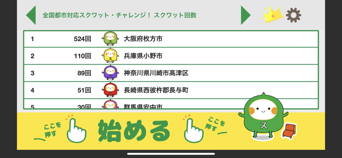 スクワット・チャレンジ【全国版】