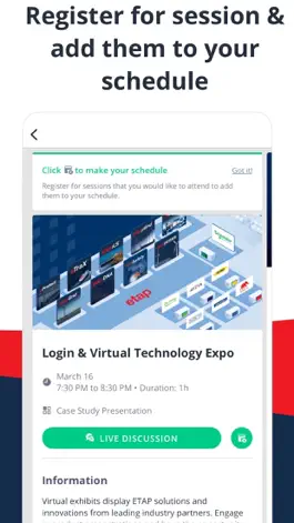 Game screenshot ETAP Global Conference apk