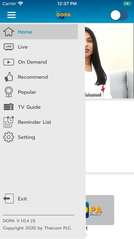 #2. DOPA APP (iOS) 由: Thaicom PLC.