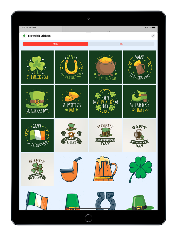 Screenshot #6 pour St Patrick - GIFs & Stickers