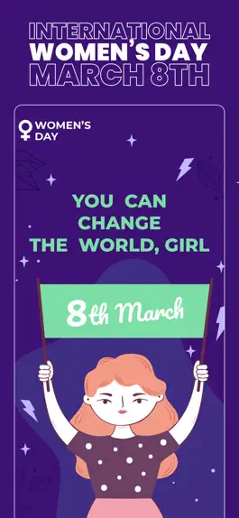 Game screenshot Women's Day Stickers! apk