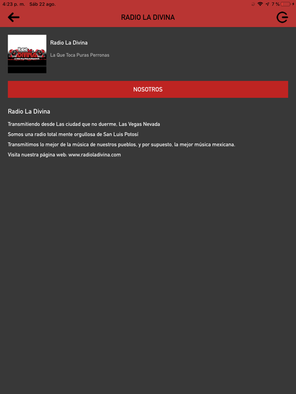 Screenshot #5 pour Radio La Divina
