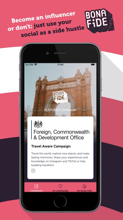 Bona Fide - Social Side Hustle