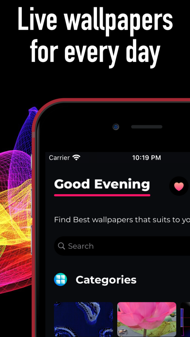 Screenshot #1 pour Live Wallpapers for any iPhone