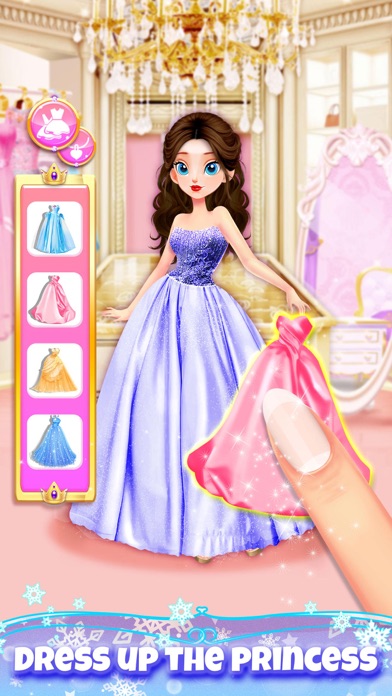 Princess Hair Salon Girl Games Screenshot