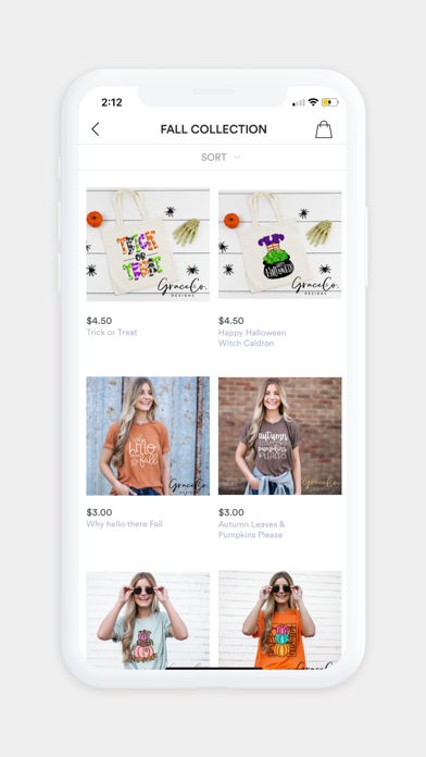 Grace & Co. Designs Screenshot