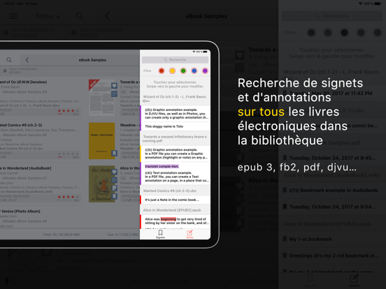 Screenshot #6 pour tiReader: lecteur ebook