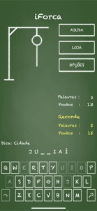 iForca - Hangman in Portuguese screenshot #4 for iPhone