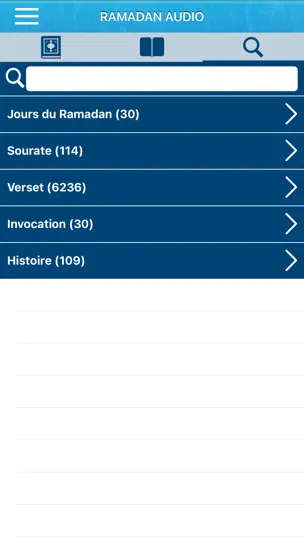 Capture d'écran de Ramadan 2022 Audio : Français sur iPhone 10