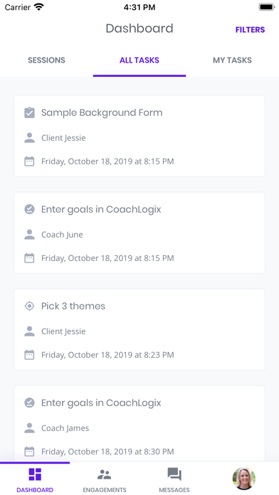 Coaching.com Screenshot