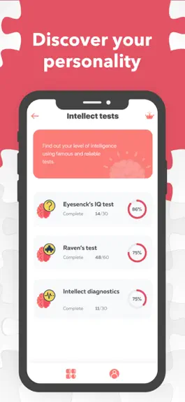 Game screenshot Personality and IQ test apk