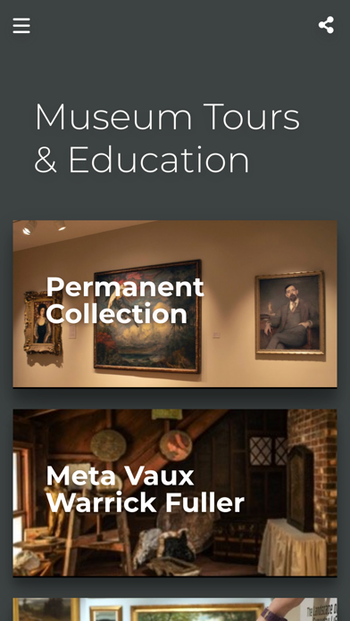 Danforth Art Museum at FSU Screenshot