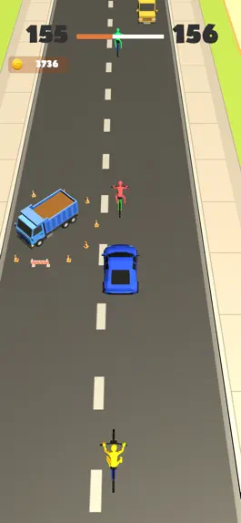 Game screenshot Cyclist Collider apk