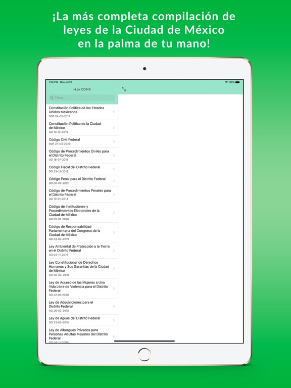 Screenshot #4 pour Leyes Ciudad de México CDMX