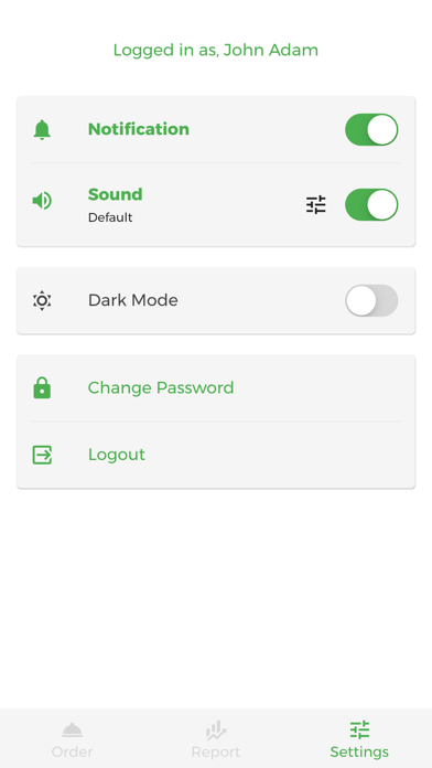 iEatery Restaurant Screenshot