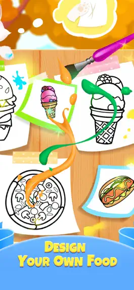 Game screenshot Food Coloring - Sweet Desserts apk
