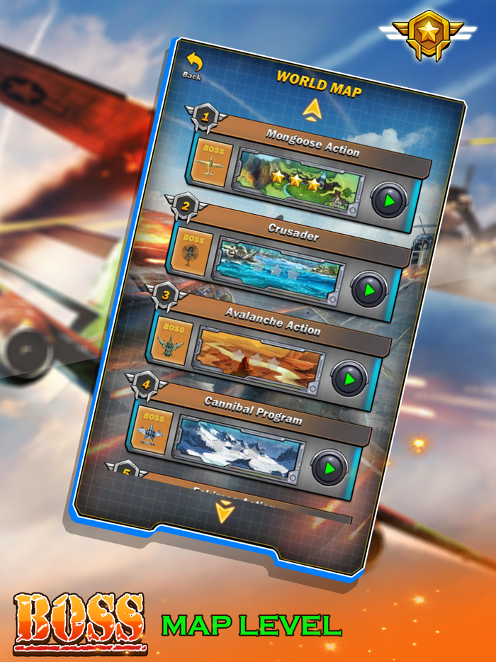 Squadron War Galactic fighter