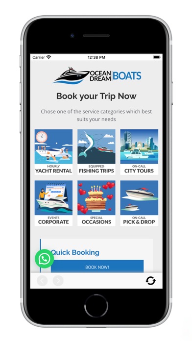 YACHT UAE Screenshot