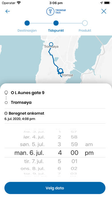 Tromsø Taxi Screenshot
