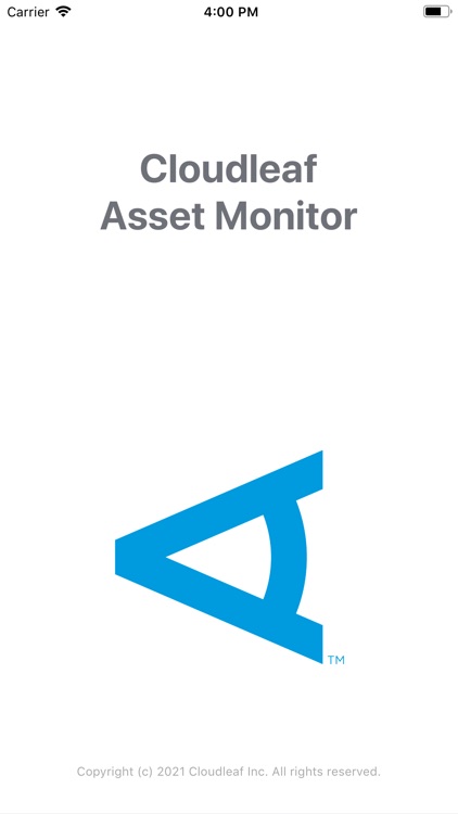 Asset Monitor - Cloudleaf