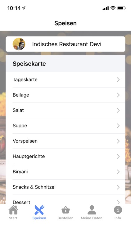 Indisches Restaurant Devi