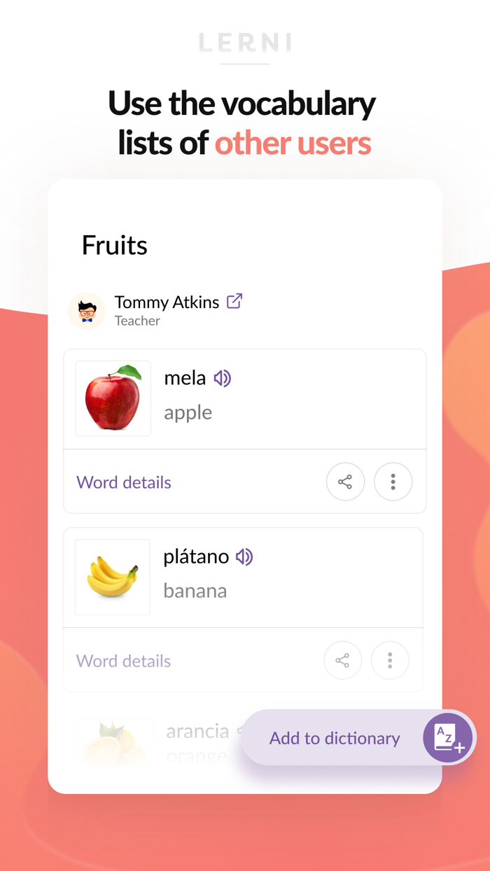Lerni – Language Lessons