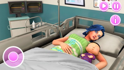 Pregnant Mother Baby Care Game Screenshot