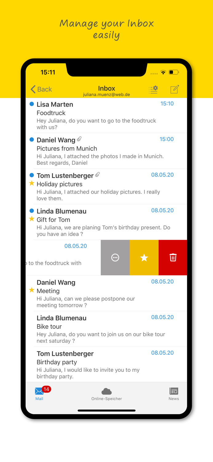 WEB.DE Mail and Cloud