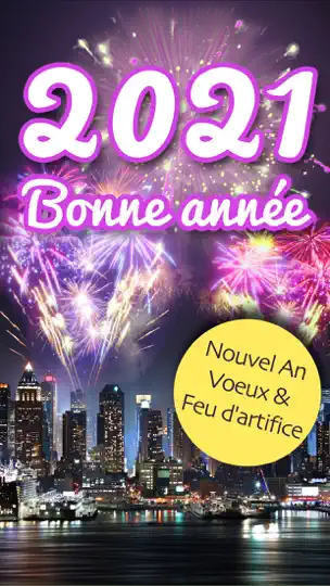 Capture d'écran de 2021 Bonne Année - Voeux sur iPhone 1