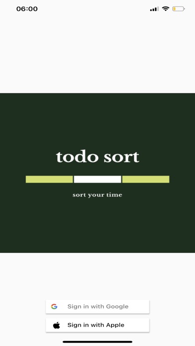 Todo sort Screenshot
